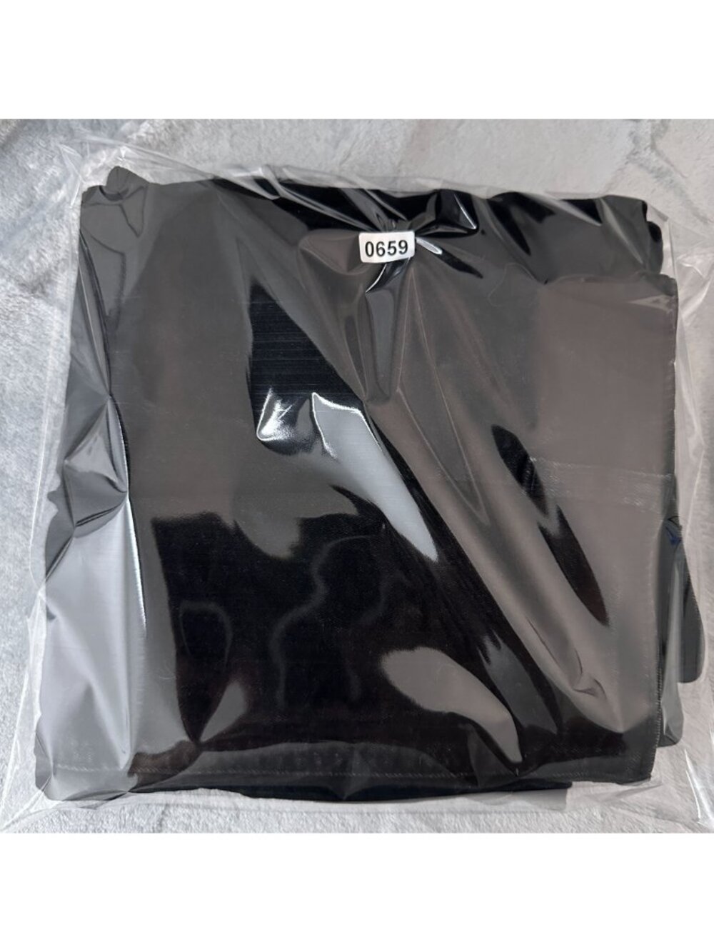 Womens Wide Leg Pants Size Medium Flat Front Button Fly Front Pockets Black - Picture 11 of 11